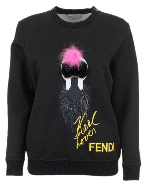 fendi karl lagerfeld sweatshirt|Fendi Karl Lagerfeld Sweater .